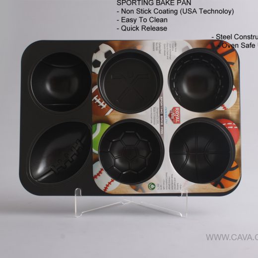 6 Sporting Bake Pan