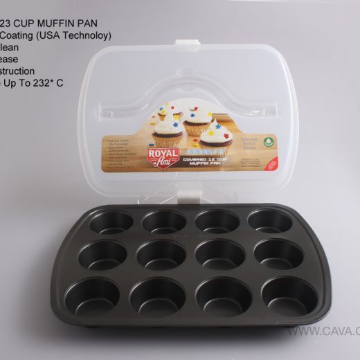 Covered 12 Cup Muffin Pan